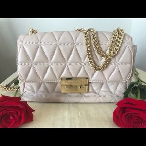 Quilted Michael Kors Sloan Shoulder Bag